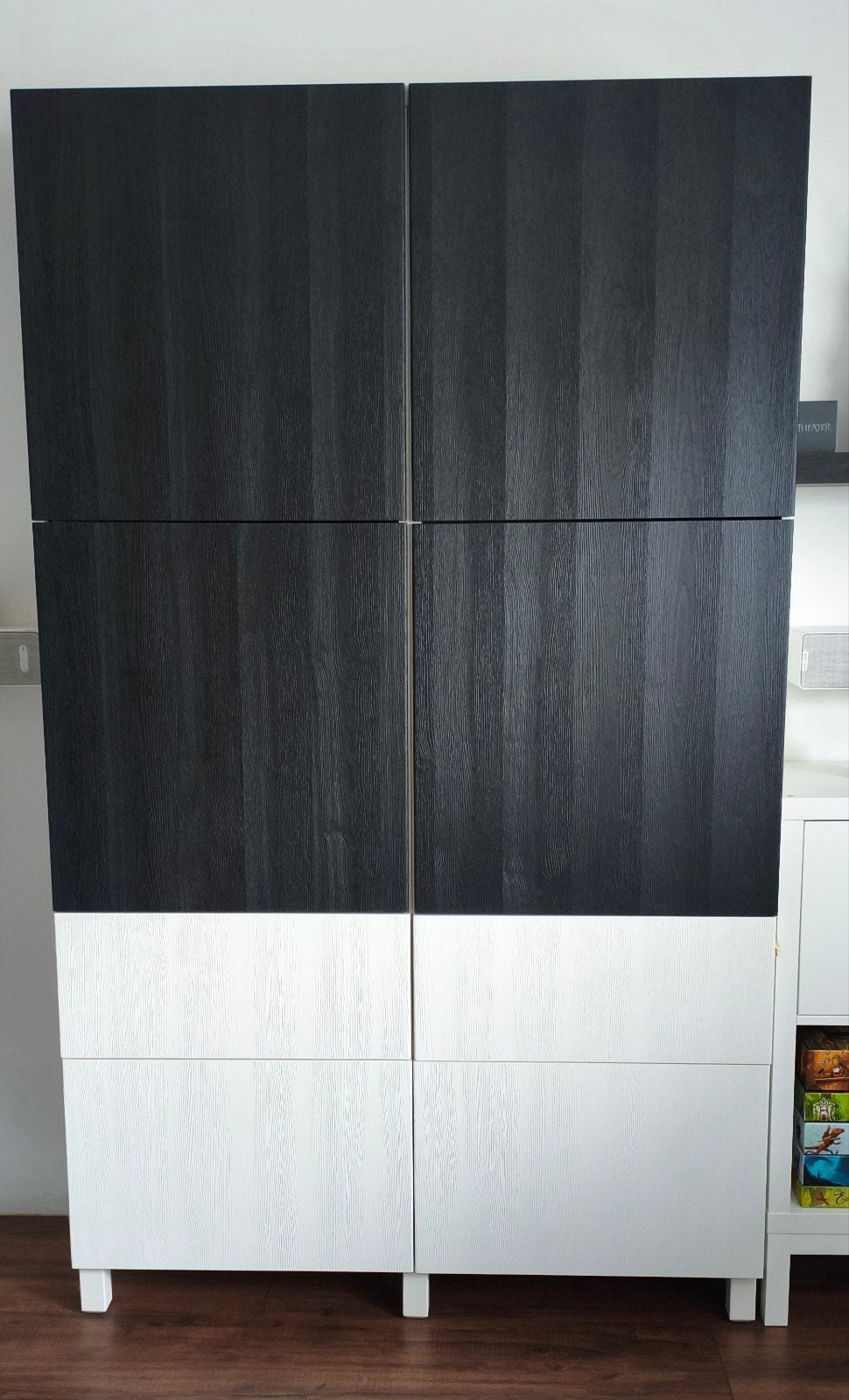 IKEA Besta hoge kast, 100 tot 150 cm, 200 cm of meer, Met lade(s), Ophalen of Verzenden