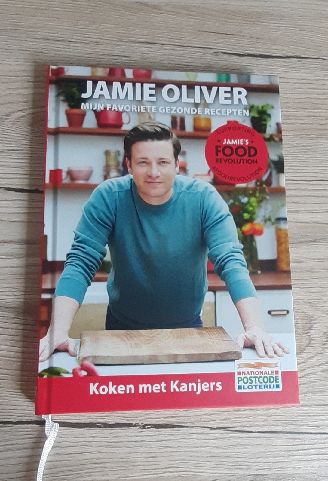 Jamie Oliver: Koken met Kanjers - Mijn Favoriete Gezonde ..., Boeken, Hoofdgerechten, Gezond koken, Ophalen of Verzenden, Zo goed als nieuw