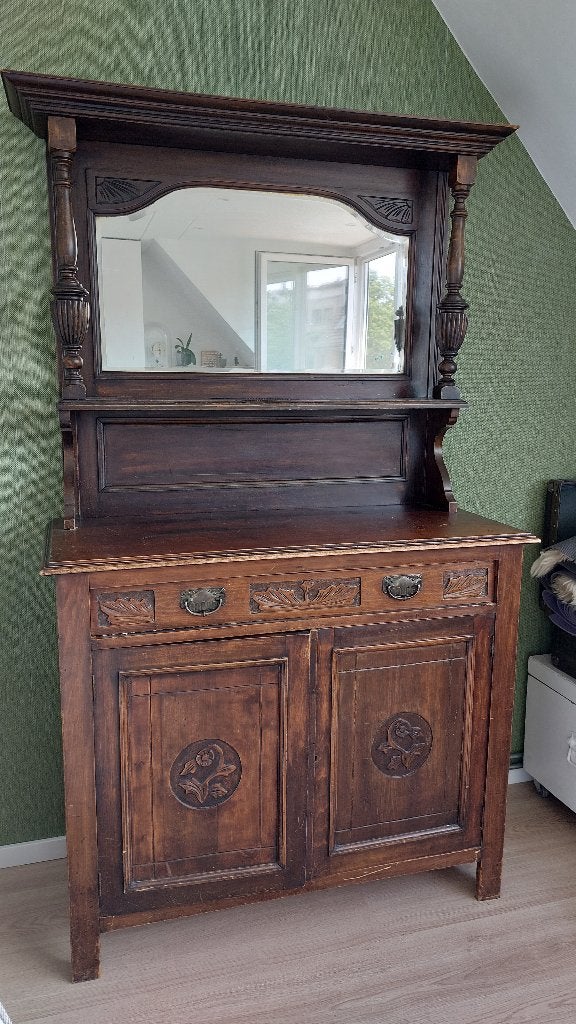 Oude kast, Huis en Inrichting, Ophalen of Verzenden, Gebruikt
