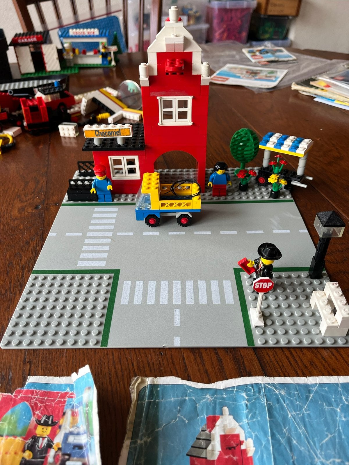 1620 LEGO CLASSIC "Chocomel"-huis COMPLEET, Gebruikt, Lego, Ophalen of Verzenden, Compleet