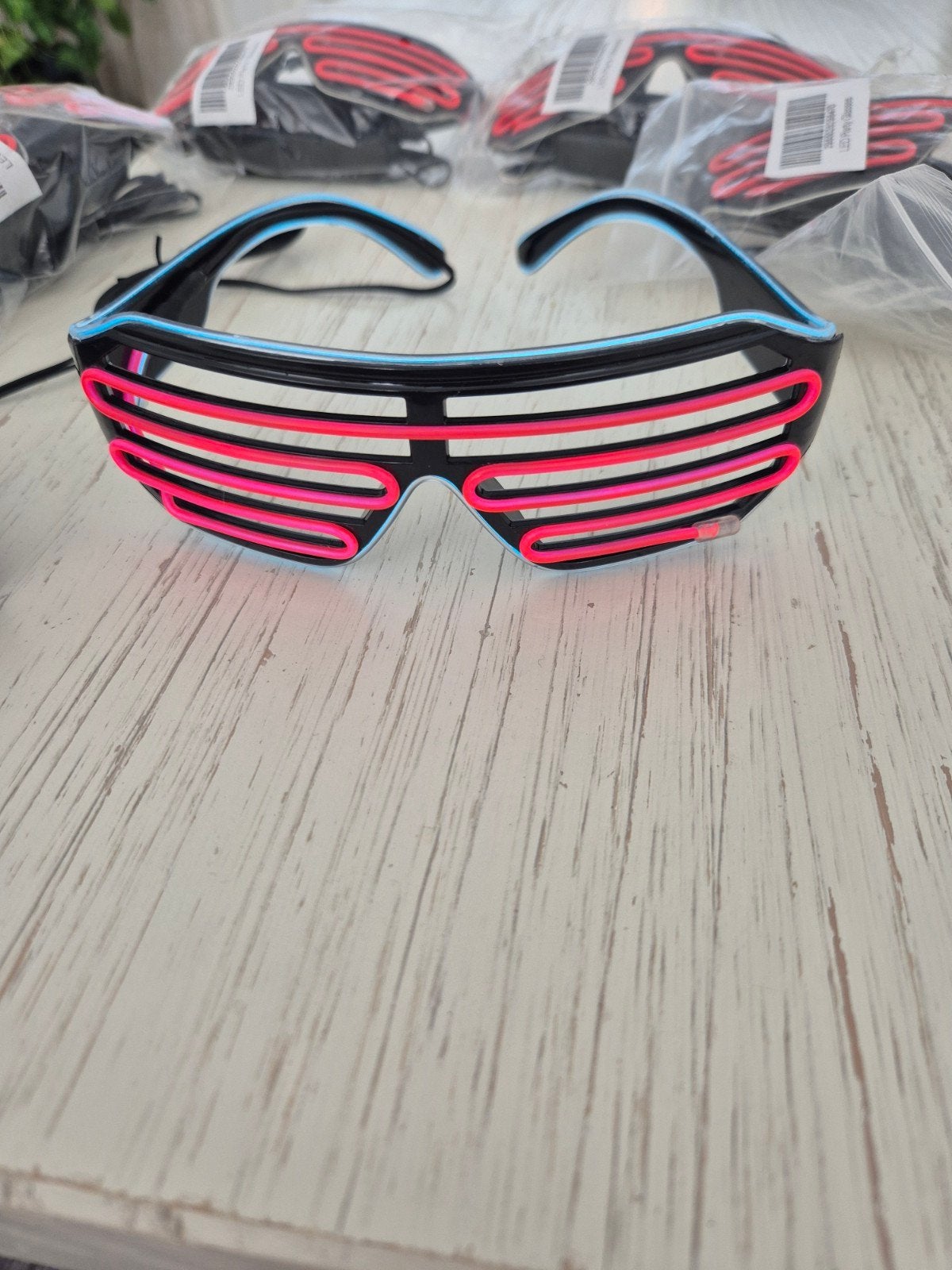 party led bril ( Nieuw ) per stuk €2, Ophalen of Verzenden, Nieuw, Bril, Overige merken