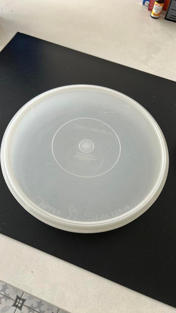 Tupperware doos vlaai taart, Ophalen of Verzenden, Zo goed als nieuw, Schaal