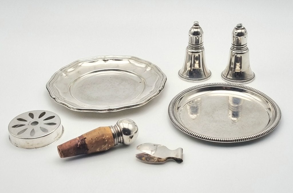 1135. Convoluut zilver, 20e eeuw, Antiek en Kunst, Ophalen of Verzenden, Zilver