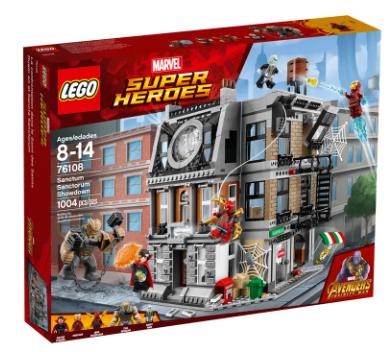 76108 SPIDERMAN SANCTUM SANTORUM, Marvel, Lego, Nieuw, Ophalen of Verzenden