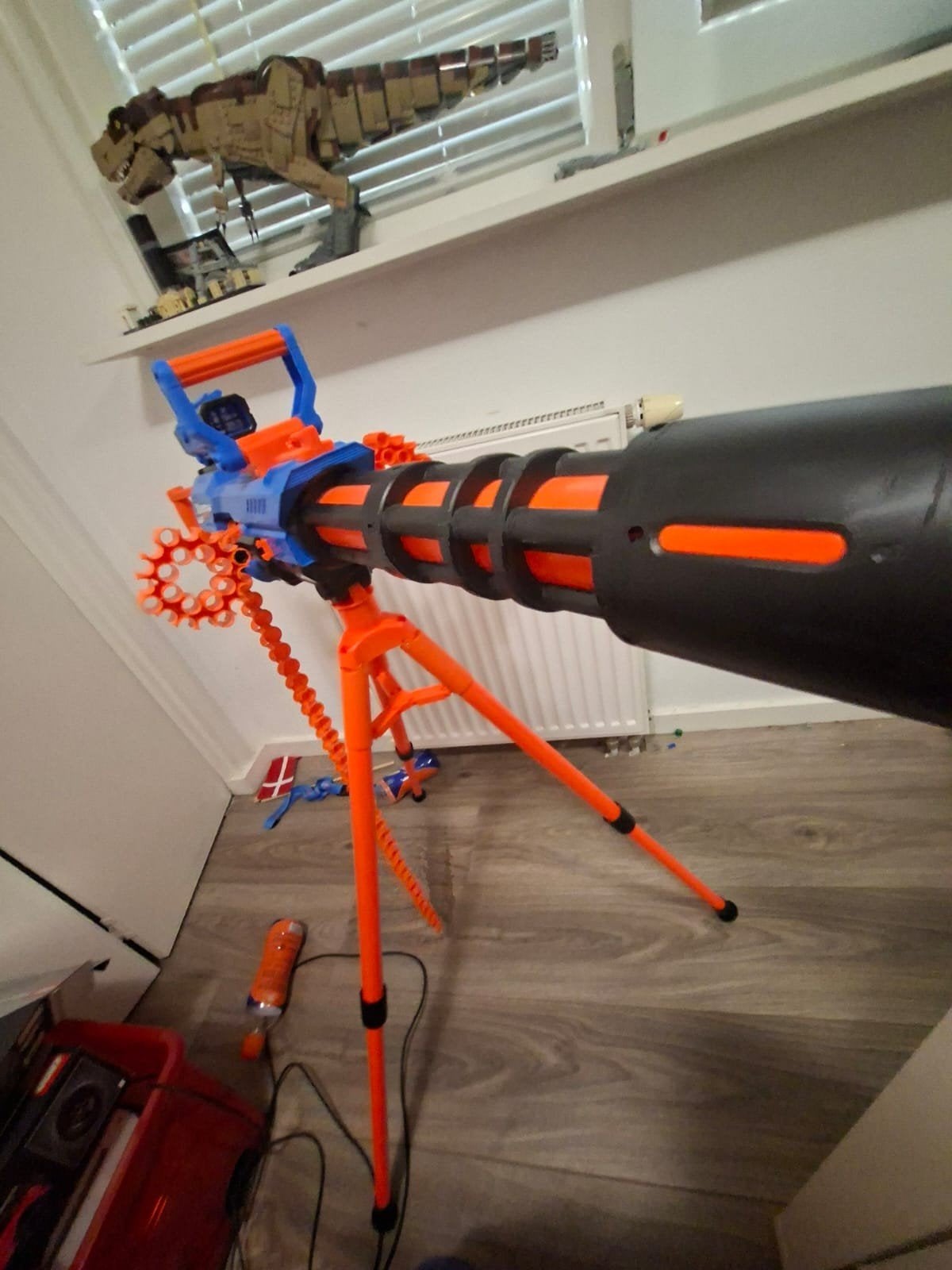 XSHOT Insanity Motorized Rage Fire Blaster met accessoires, Ophalen of Verzenden, Zo goed als nieuw