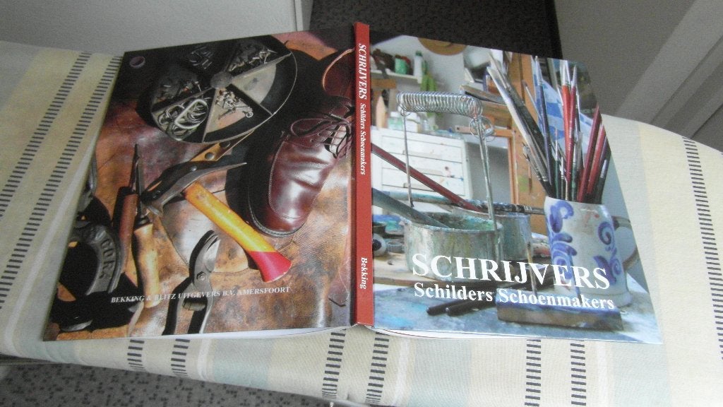 SCHRIJVERS ; schilders/Schoenmakers ; fraai nieuw boek, Ophalen of Verzenden, Nieuw, Schilder- en Tekenkunst