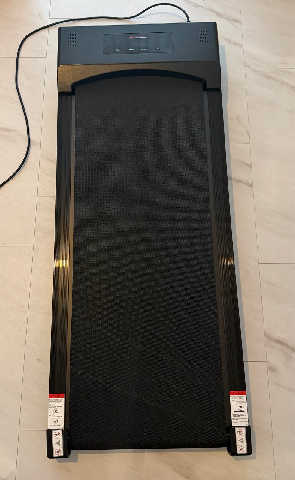Home Fitness Code A1 Walking Pad / Elektrische Loopband, Sport en Fitness, Ophalen, Gebruikt, Metaal, Loopband