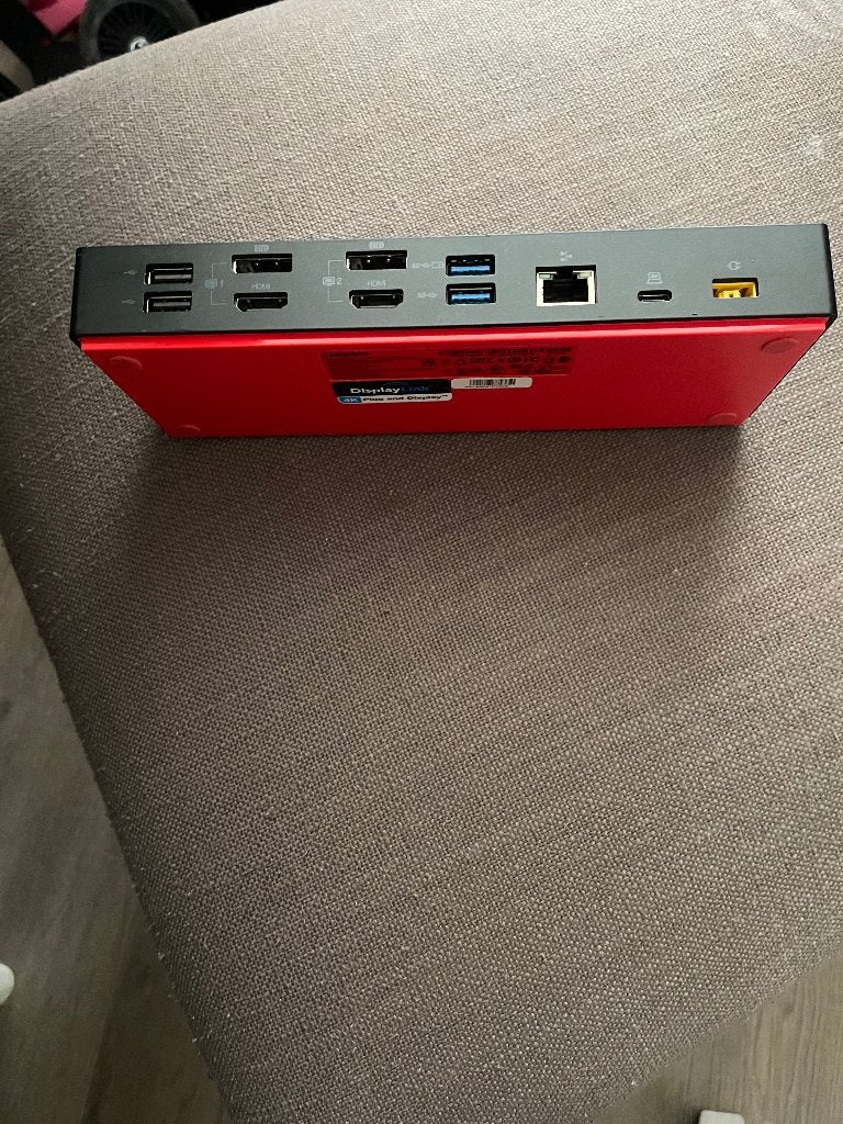 Lenovo ThinkPad Hybride Usb C en Usb A Docking Station, Computers en Software, Lenovo ThinkPad, Ophalen of Verzenden, Docking station