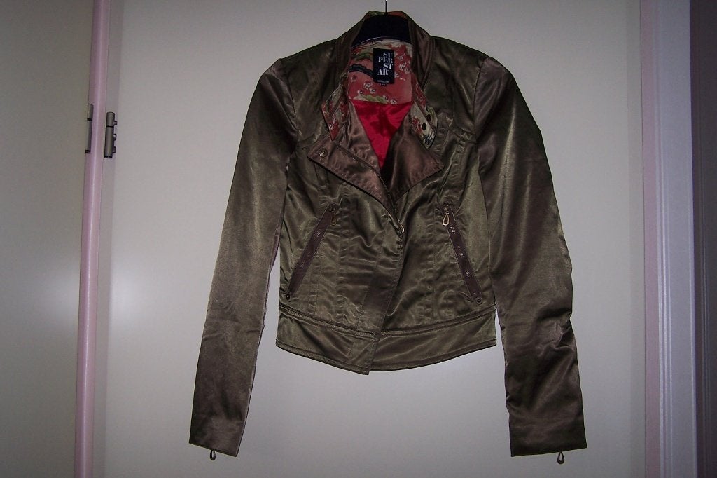 Jas / bikerjack / jasje dames -- maat 34 / XS -- Superstar, Superstar, Ophalen of Verzenden, Zo goed als nieuw, Maat 34 (XS) of kleiner