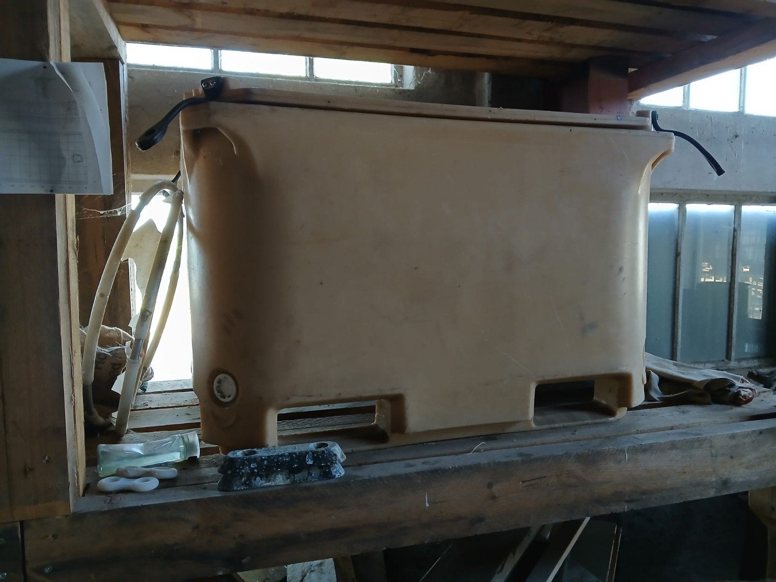 tub vistub, Ophalen, Zo goed als nieuw, Motor en Techniek, Zeilboot of Motorboot