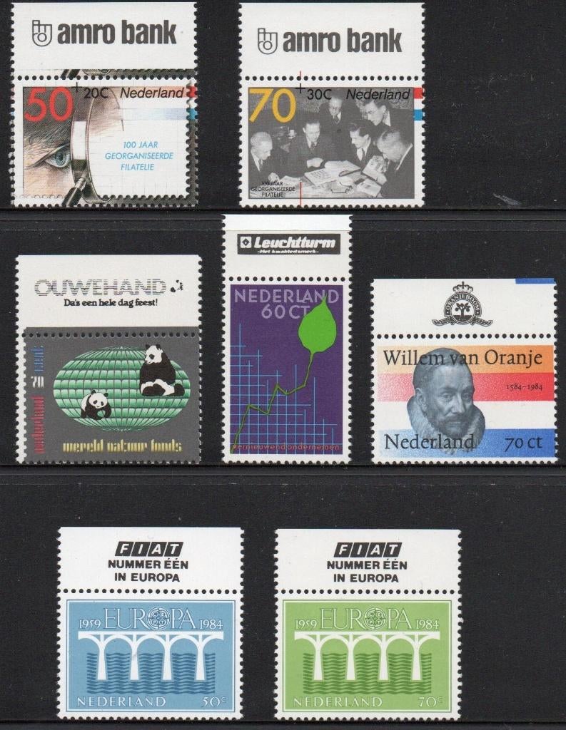 K966 zegels met reclame randschrift, Postzegels en Munten, Postzegels | Nederland, Ophalen of Verzenden