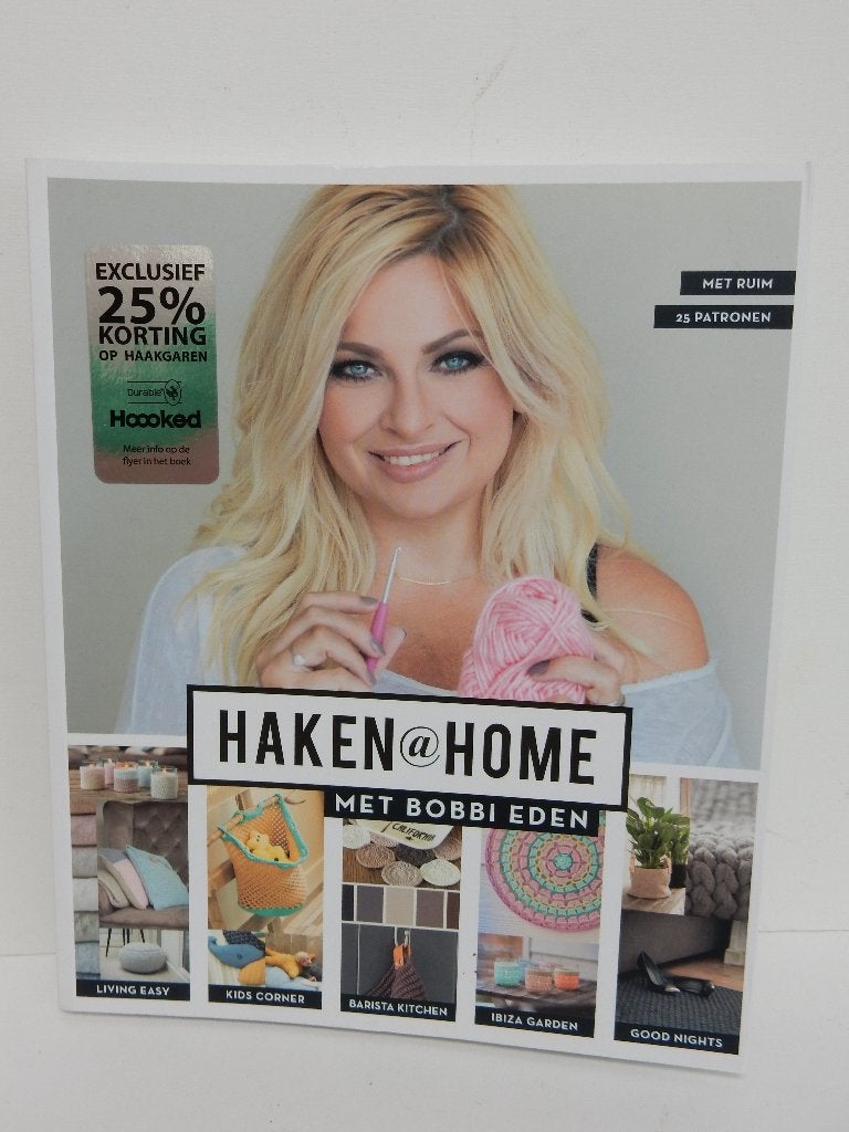 Bobbi Eden - Haken@Home, Ophalen of Verzenden, Zo goed als nieuw, Breien en Haken