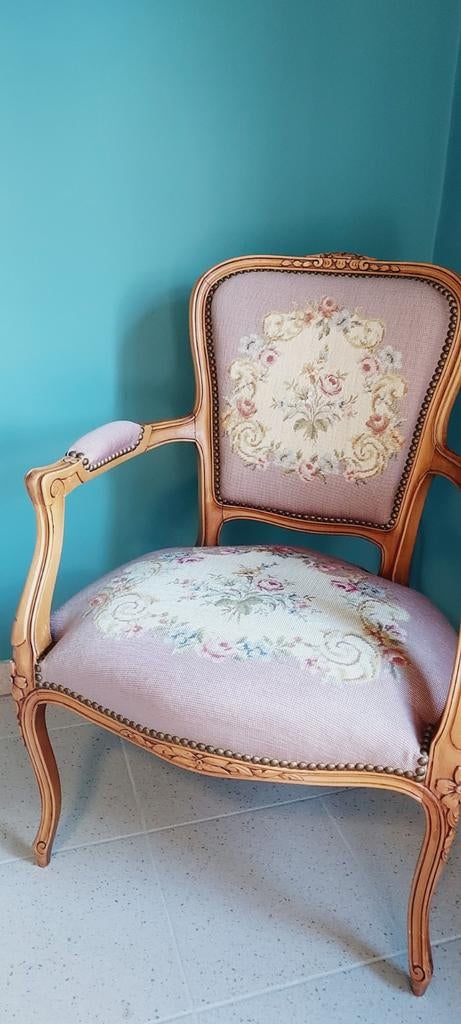 Brocante stoel, Ophalen
