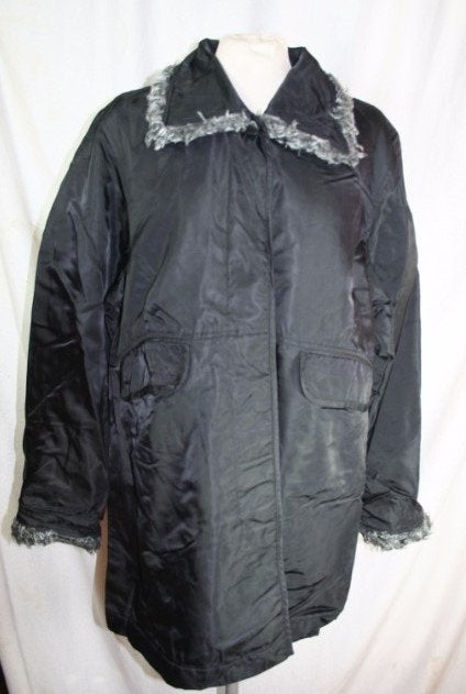 Mooie zwarte dames winterjas.Mt M.Merk Watcher, Maat 38/40 (M), ., Zwart, Ophalen of Verzenden