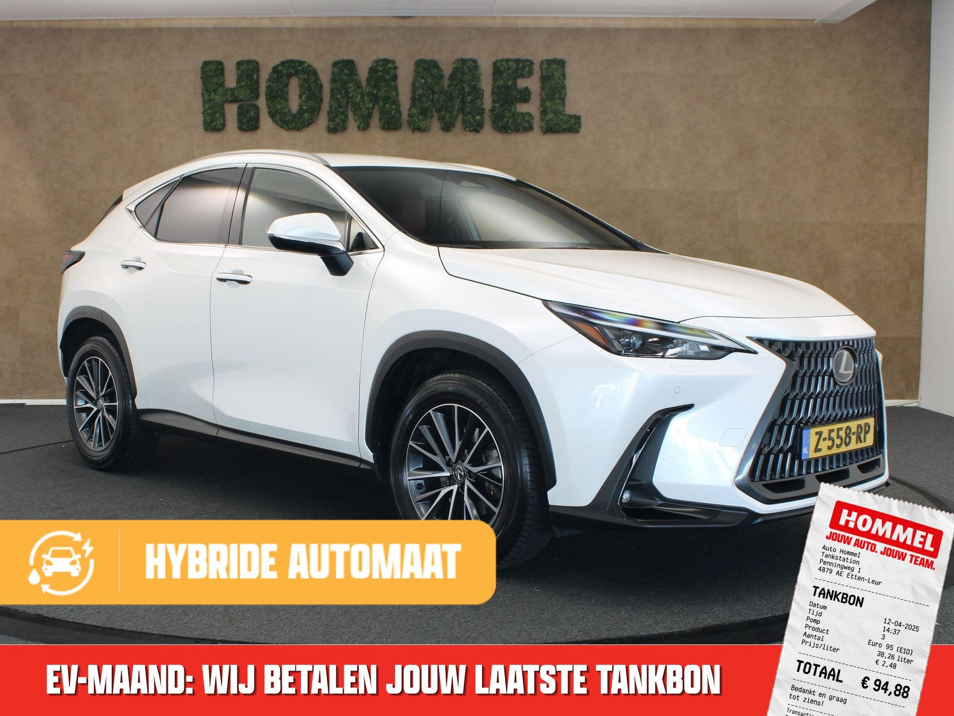 Lexus NX 350h AWD Executive Line - ALARM KLASSE 3 - PARKEER, Auto's, Automaat, Gebruikt, Euro 6, 4 cilinders