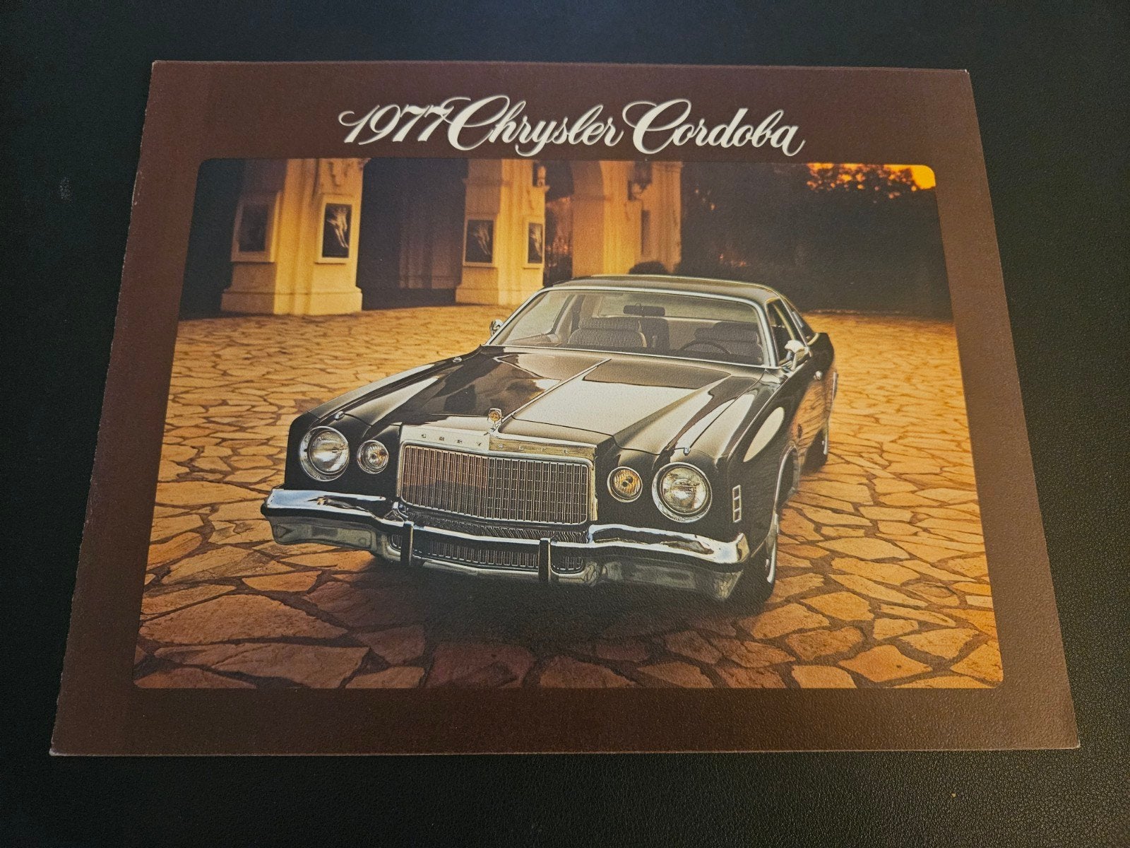 Brochure Chrysler Cordoba 1977 USA, Ophalen of Verzenden, Zo goed als nieuw, Overige merken