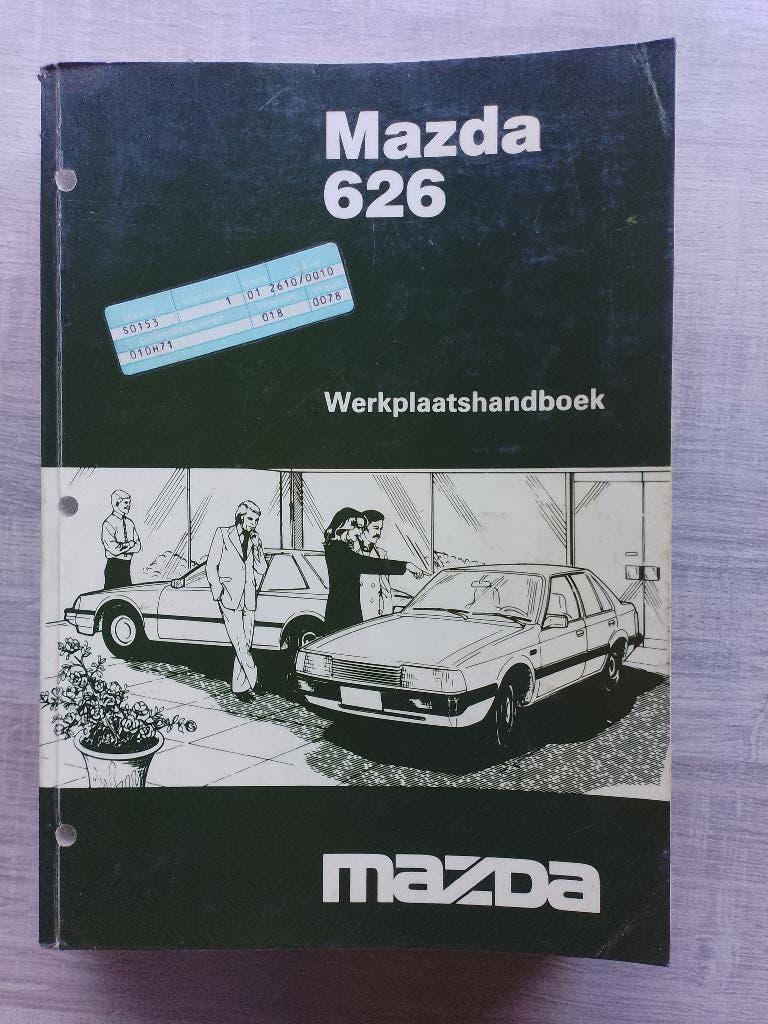 Dealer dik werkplaatsboek Mazda 626 + Coupé  1982 - 1987, Ophalen of Verzenden, Gelezen, Mazda