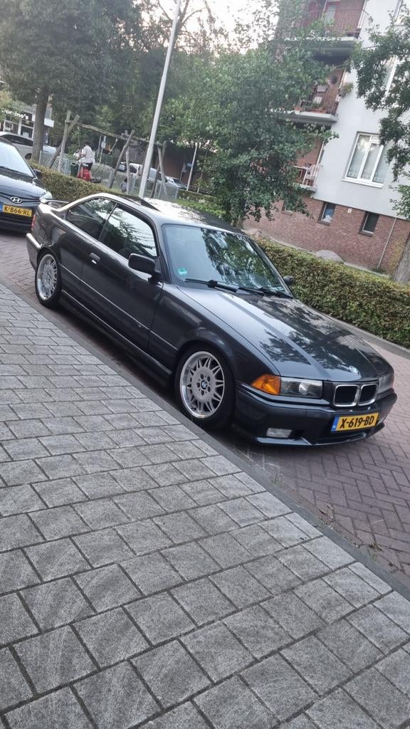 BMW E36 325i Coupe 1992 Zwart M50b25 3-Serie, 1436 kg, Zwart, 3-Serie, Geïmporteerd
