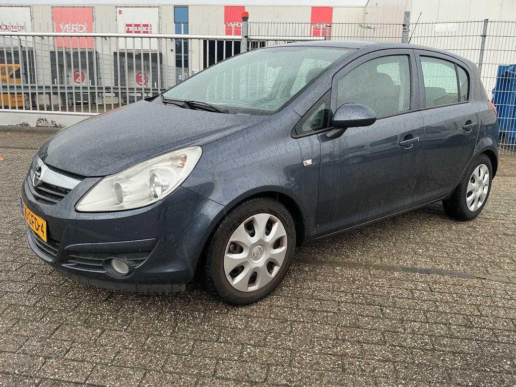 2008 Opel Corsa 1.4-16V Enjoy Personenauto, Auto's, Voorwielaandrijving, Gebruikt, Overige carrosserieën, 4 stoelen