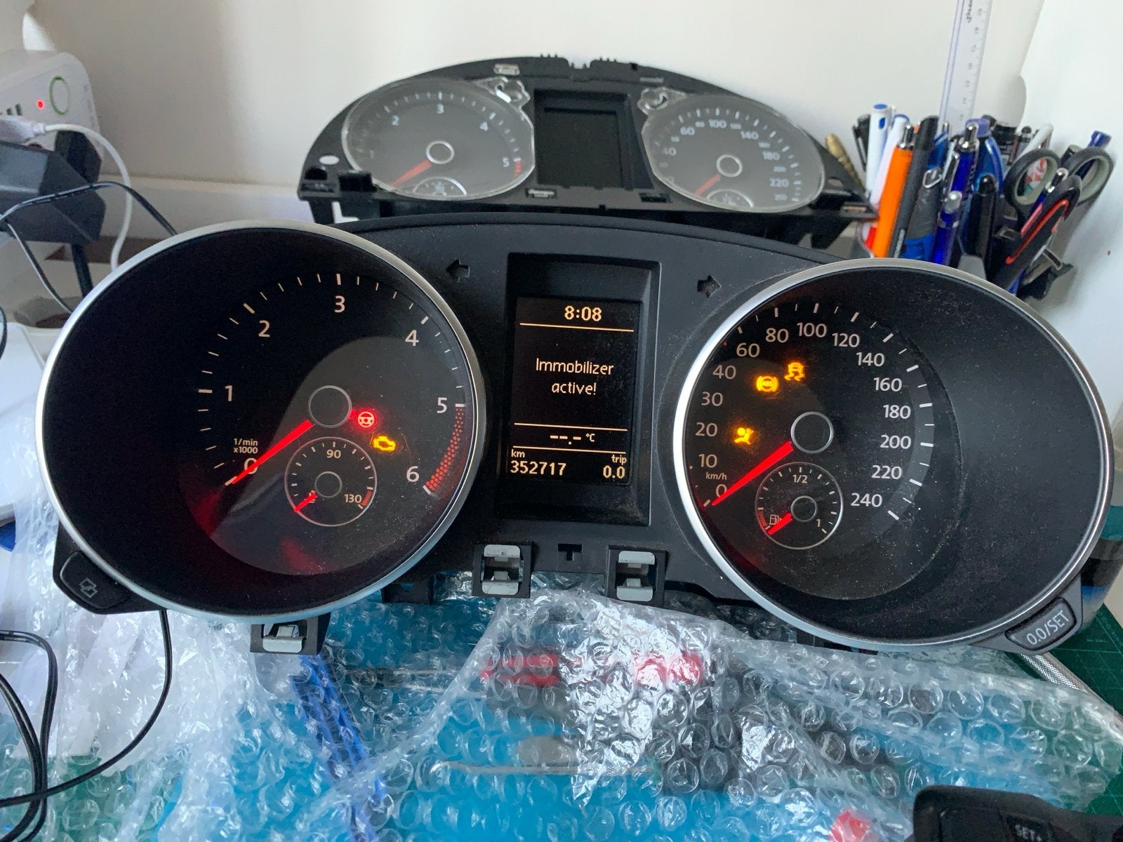 Volkswagen Golf 6 Tellerklok 5K0920870E, Ophalen of Verzenden, Gebruikt