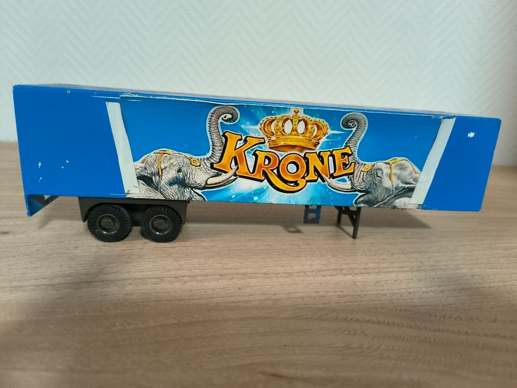 Lion Car oplegger 4, Ophalen of Verzenden, Gebruikt, Bus of Vrachtwagen, Lion Toys