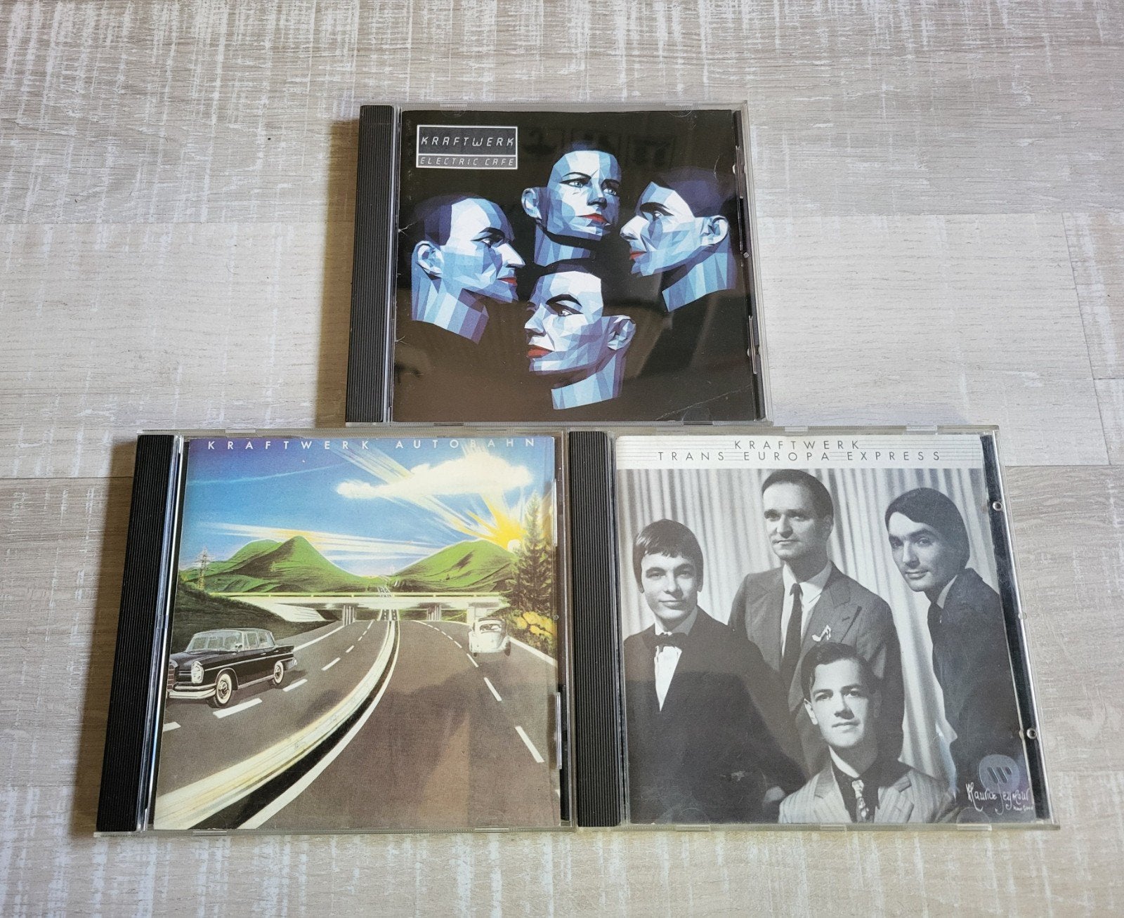 3 cd's van Kraftwerk, Ophalen of Verzenden, Zo goed als nieuw