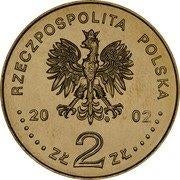 2 zloty polen 2002 Wereldkampioenschap voetbal, Ophalen of Verzenden, Polen, Losse munt, Goud