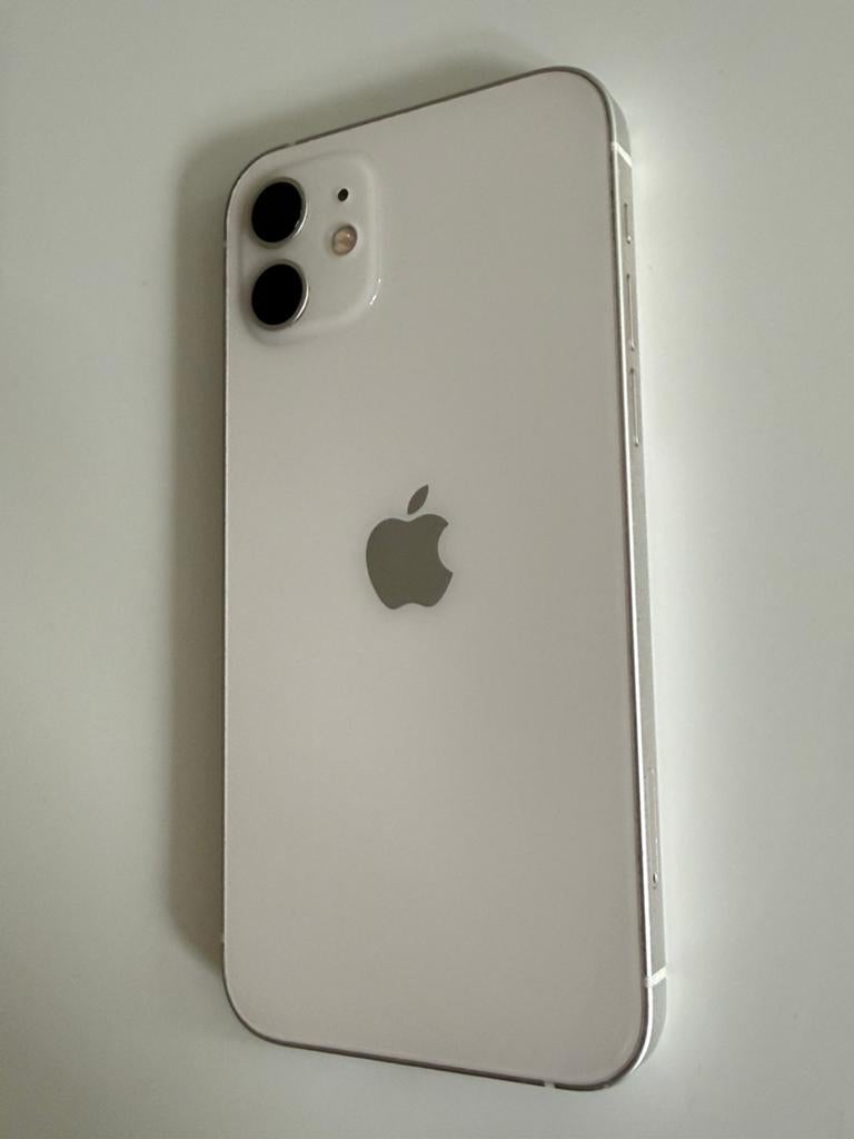 iPhone 12, Info@iphonereparatiebollenstreek.nl, Wit, Ophalen of Verzenden, Zo goed als nieuw