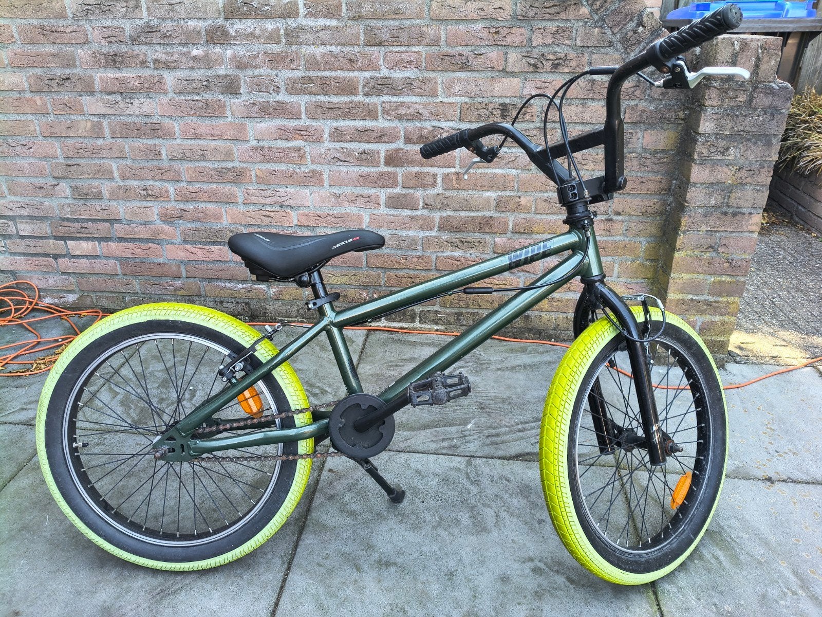 Crossfiets Btwin Wipe, netjes en goed, 20 inch, Fietsen en Brommers, Ophalen, Velgrem, 20 tot 24 inch, Stuur 360° draaibaar