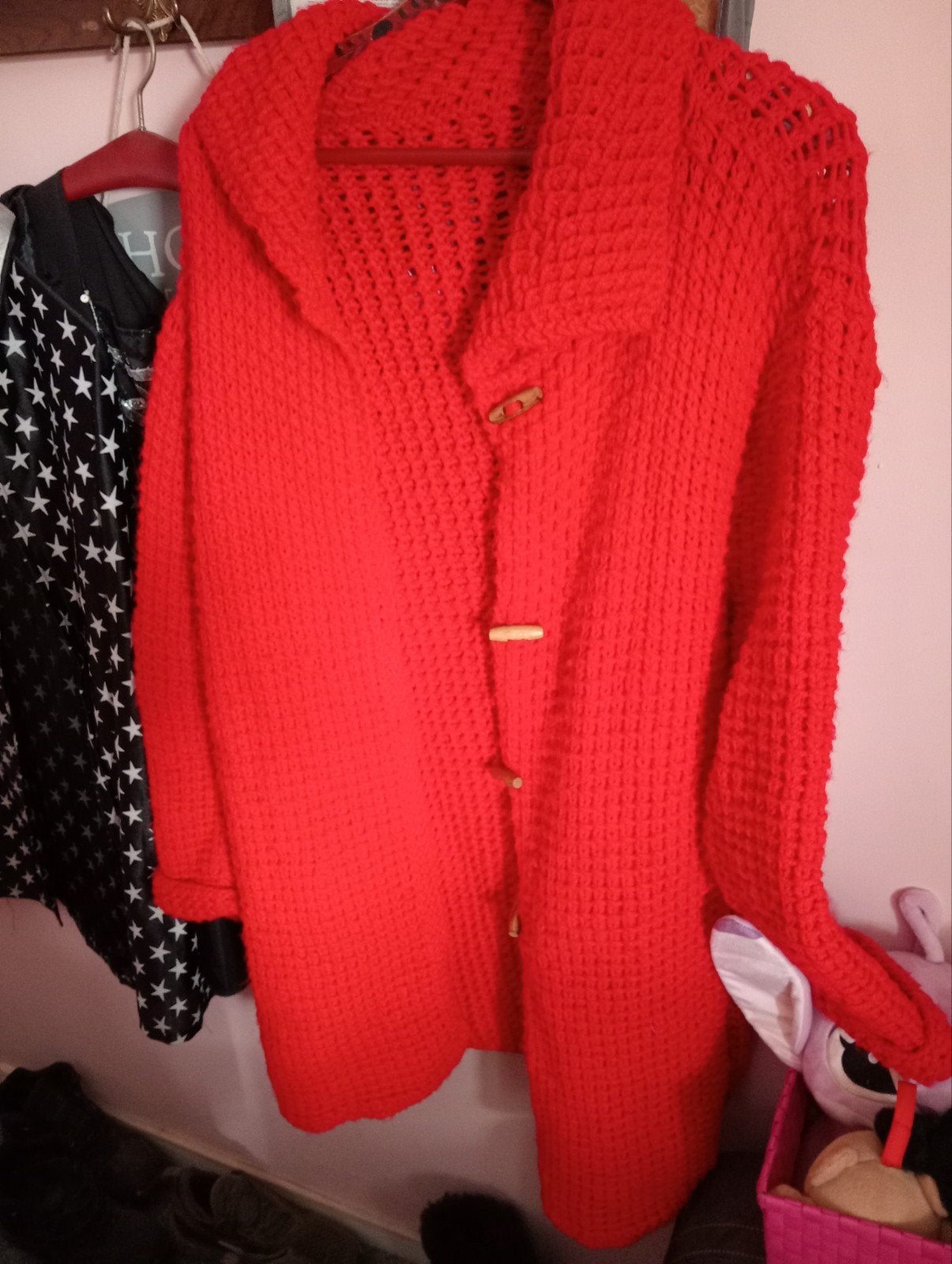 rood vest maat 40/42, Ophalen of Verzenden, Zo goed als nieuw, Maat 38/40 (M), Rood