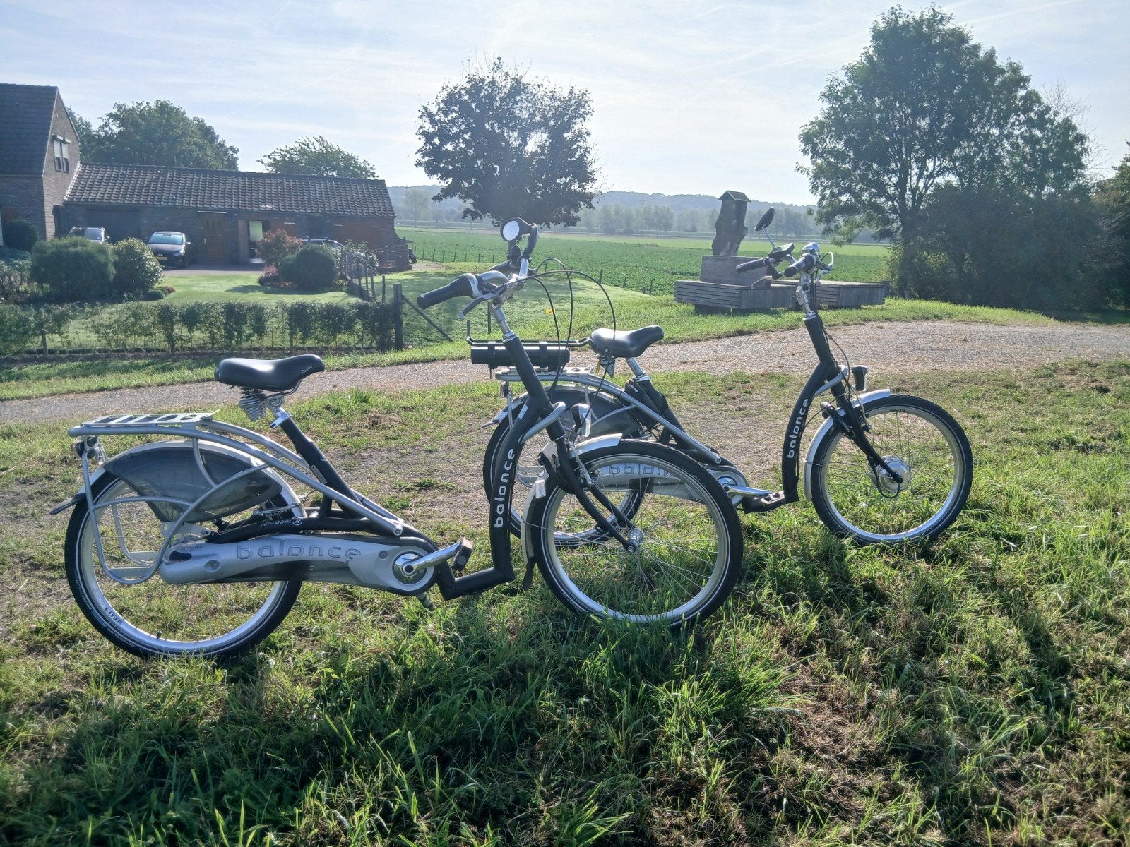 te koop 2x van raam balance lage instapfietsen, Minder dan 47 cm, Ophalen, Zo goed als nieuw, Overige merken