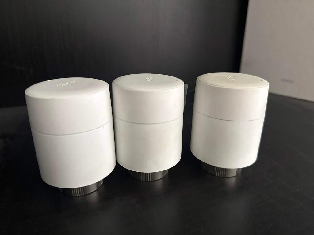 Tado v3+ slimme radiatorknoppen 3 stuks, Ophalen of Verzenden, Gebruikt