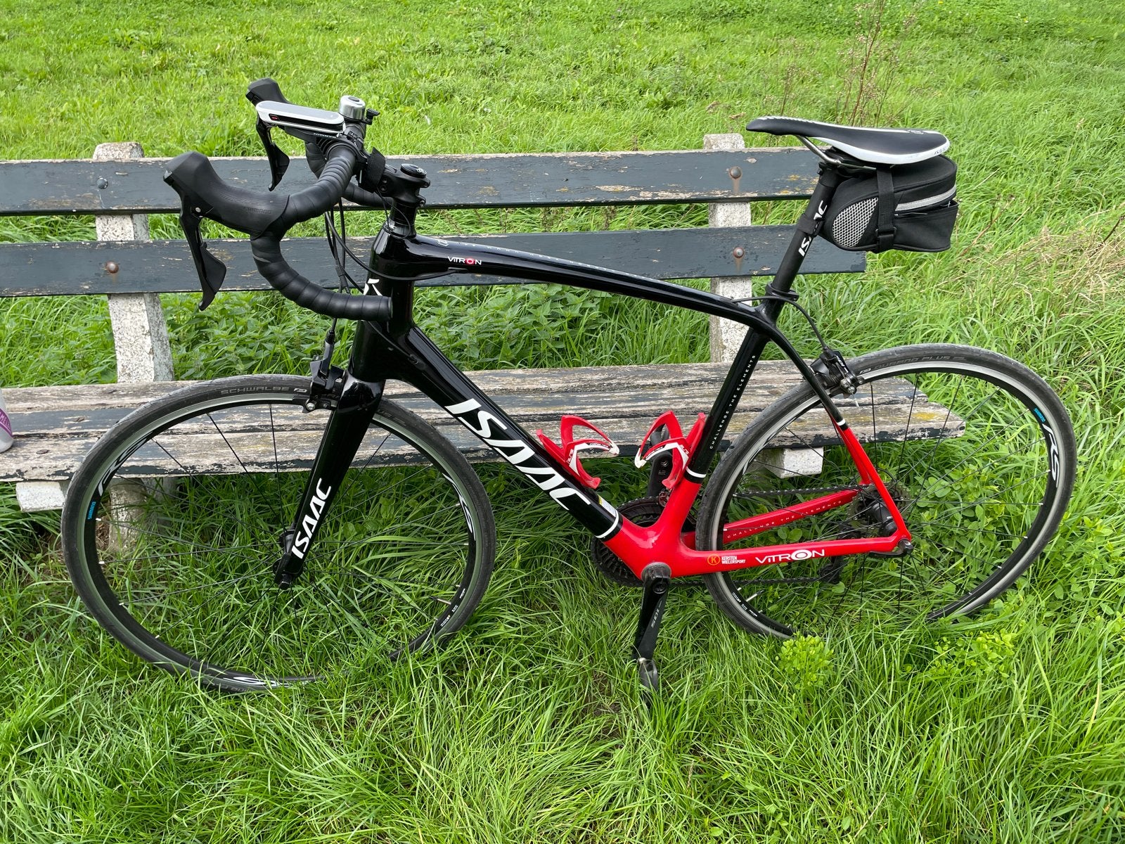 Isaac Vitron racefiets - Shimano 105, Fietsen en Brommers, 28 inch, Carbon, Zo goed als nieuw, 15 tot 20 versnellingen