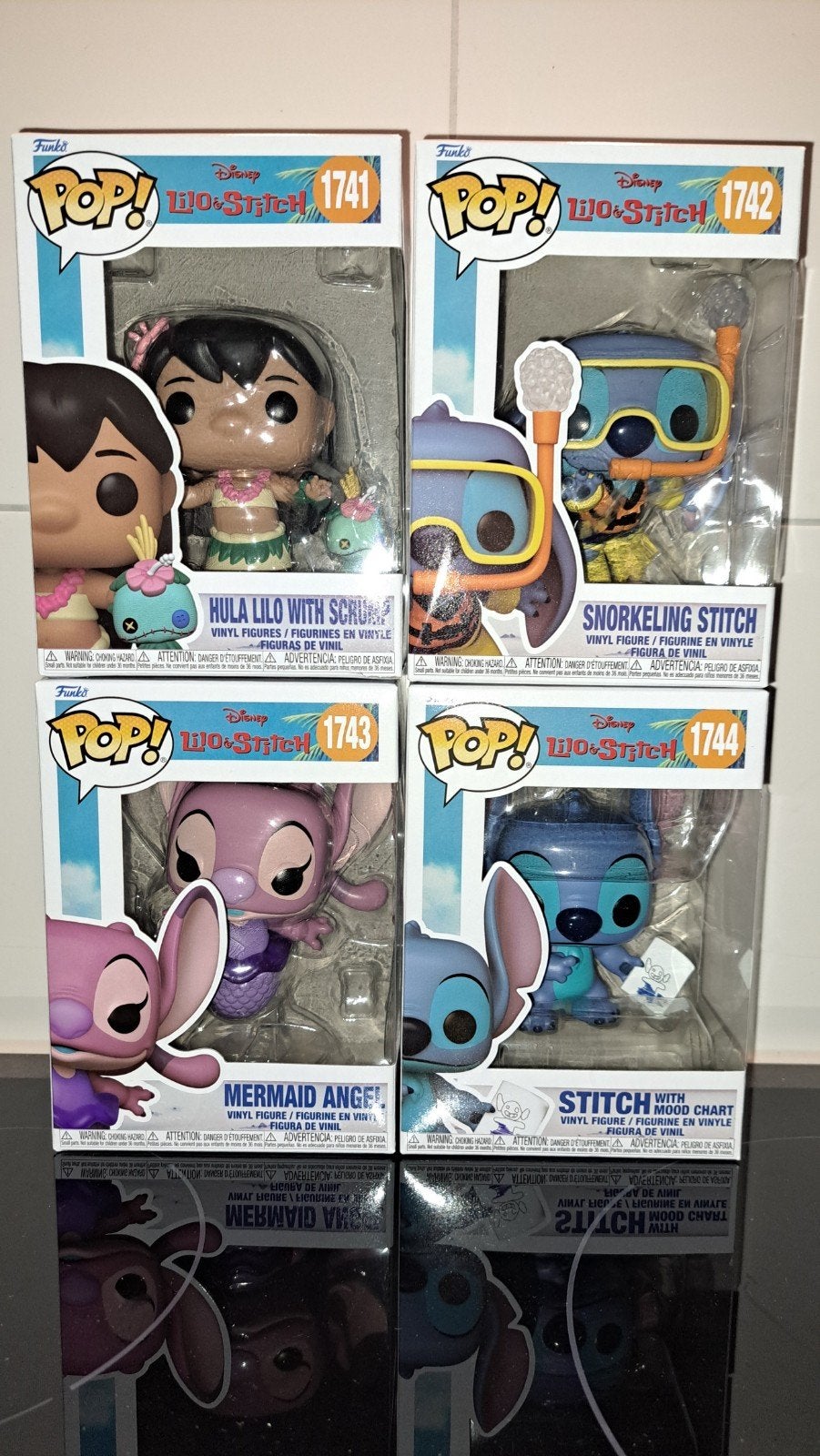 Funko Pop! Lilo & Stitch Set (4 stuks), Ophalen of Verzenden, Nieuw