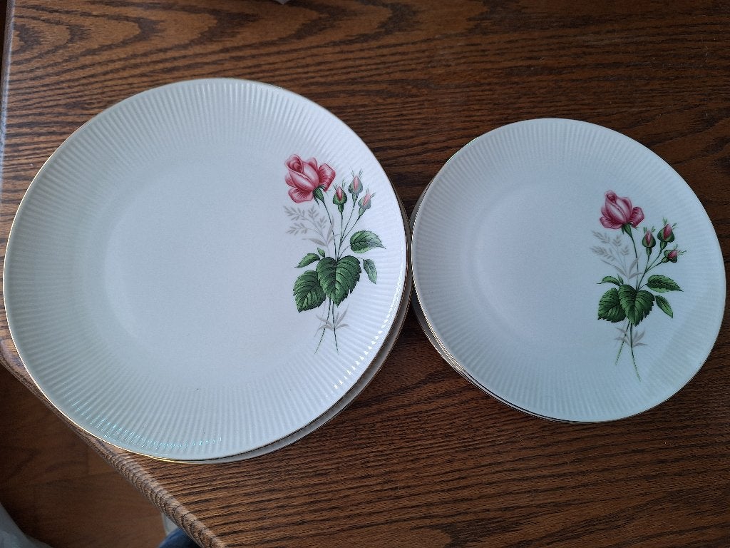 vintage 9x Winterling  borden - 24cm & 20cm servies, Ophalen
