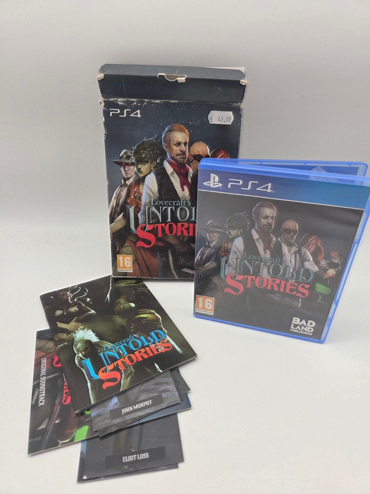 Lovecraft's Untold Stories PS4 - Actie RPG met horror, Spelcomputers en Games, Info@badlandpublishing.com, Calle de la Ribera del Sena, 21, 28042 Madrid, Spanje