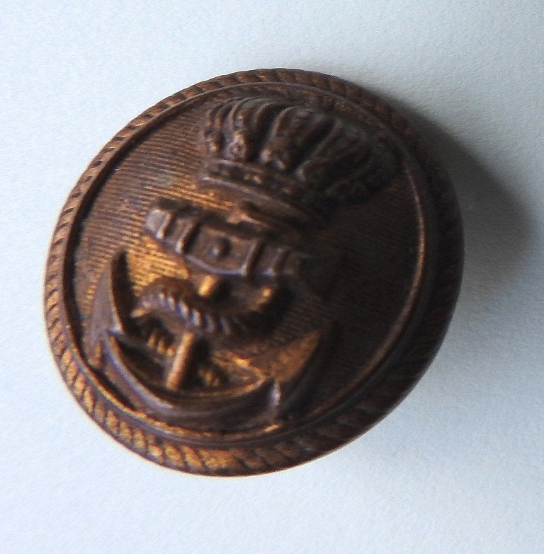 Koninklijke marine knoop W.W.2  Nederland, Verzenden, Marine, Nederland, Embleem of Badge