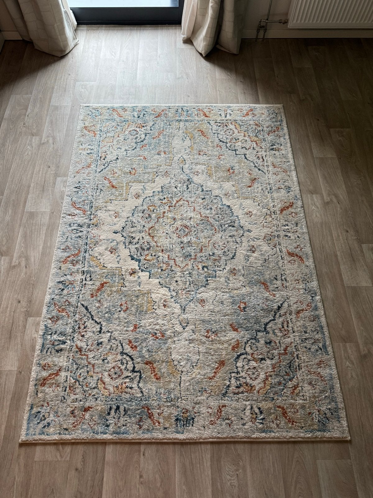Vloerkleed - Laagpollig - Veel kleurig, Ophalen, 150 tot 200 cm, 200 cm of meer, Zo goed als nieuw