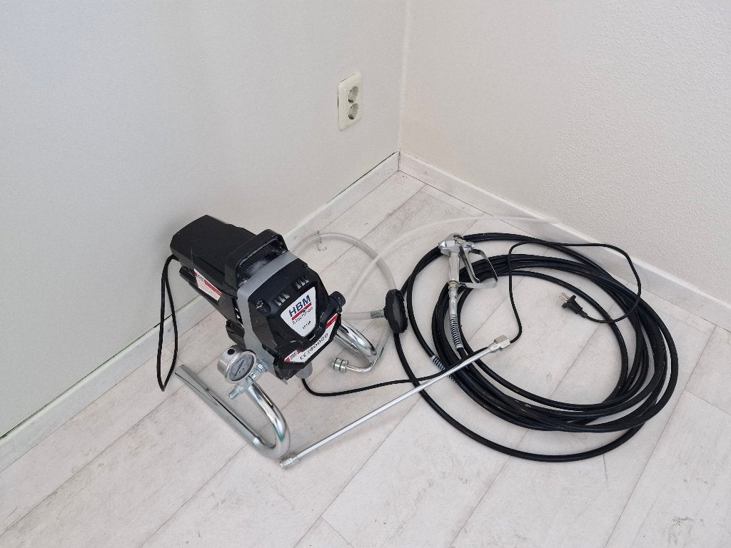 Airless verfspuit, Ophalen of Verzenden, Zo goed als nieuw, Verfspuit of Verfpomp