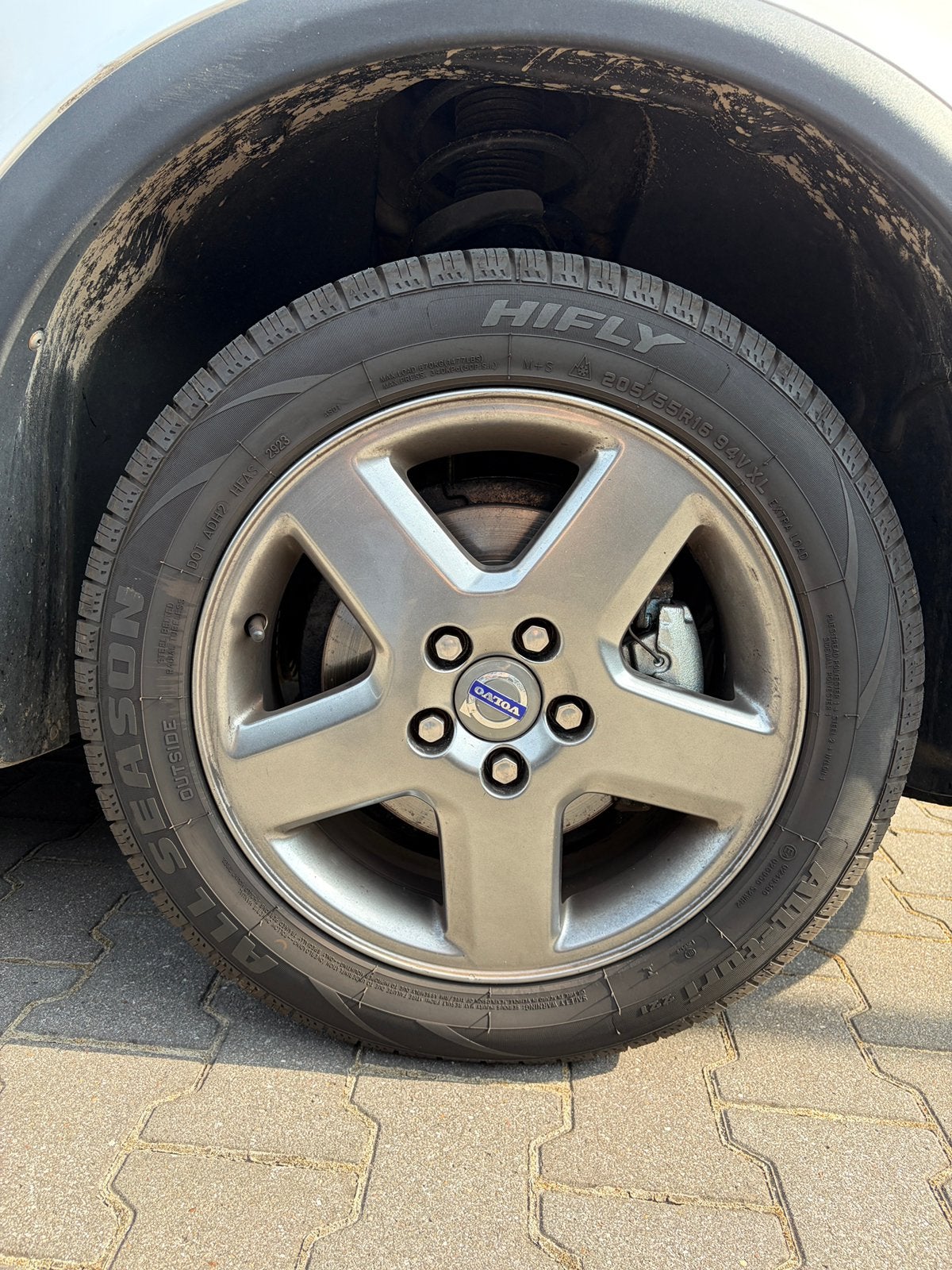 Volvo allseason 2026/2023 CLAVA 5x108 set 4stk, Ophalen, Gebruikt, 16 inch, Banden en Velgen