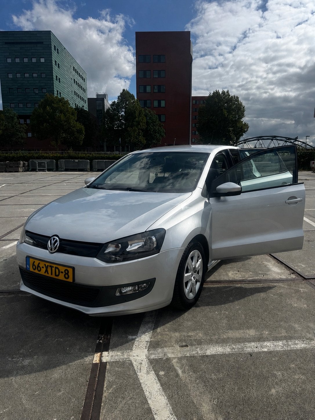 Volkswagen polo, Auto's, Diesel, Grijs, Particulier, Zilver of Grijs