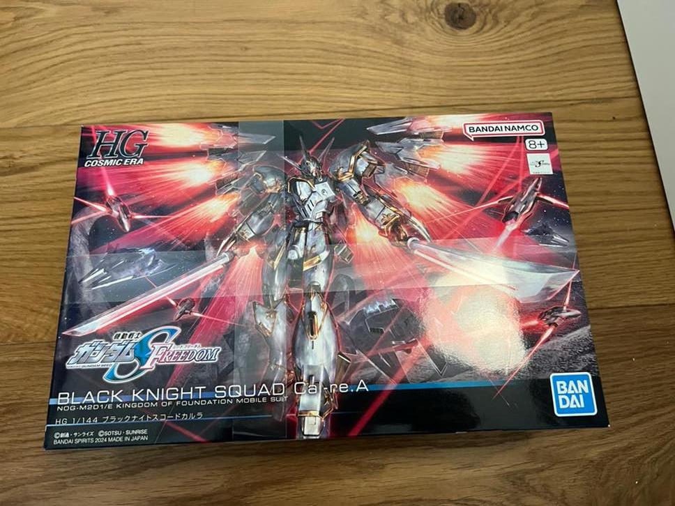 Nieuwe Gundam Black Knight Squad Cal-re.A HG 1/144, Cd's en Dvd's, Ophalen of Verzenden, Zo goed als nieuw, 12 inch