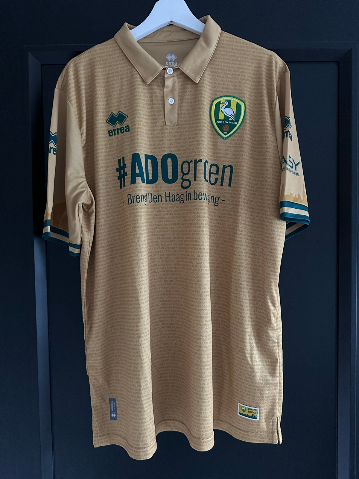 ADO Den Haag Special Edition Gold Shirt - Nieuw xxxl, Ophalen of Verzenden, Voetbal, Goud, Maat 56/58 (XL)