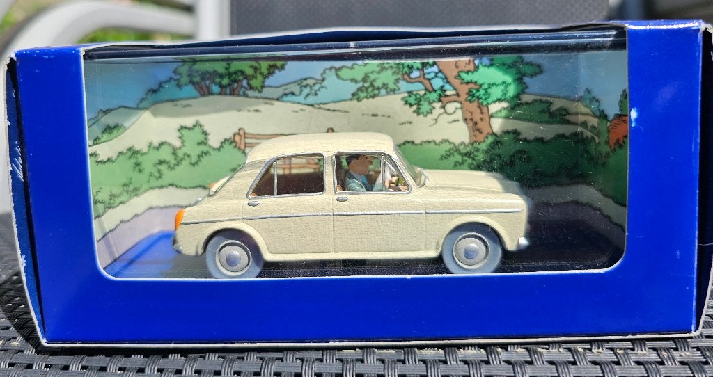 Miniatuur auto MG 1100 Tintin de l'Ile Noire Kuifje, Hobby en Vrije tijd, Modelauto's | 1:43, Ophalen of Verzenden, Nieuw, Auto