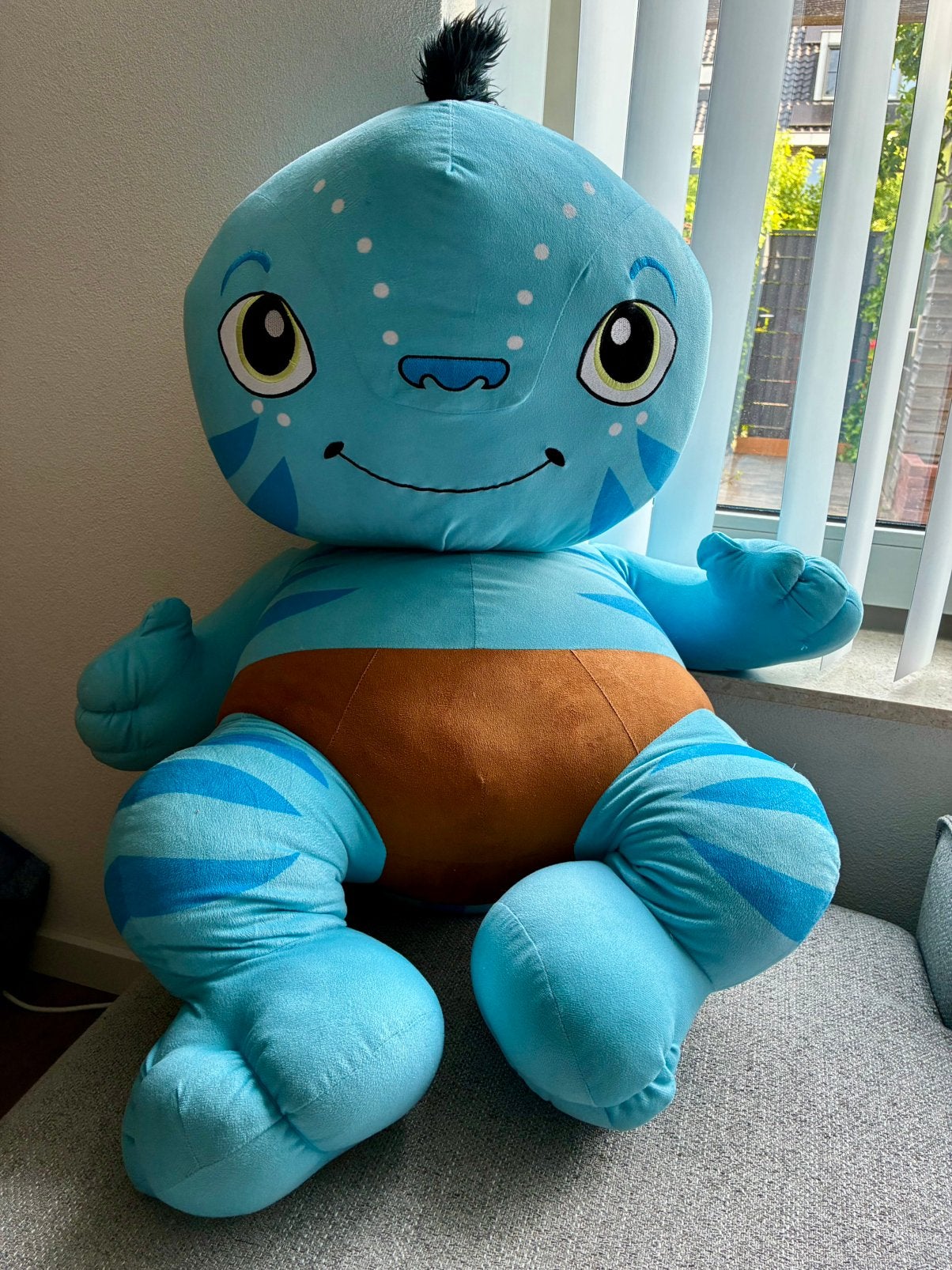 Avatar Na’vi knuffel 115 cm, Ophalen, Overige karakters, Overige typen, Blauw