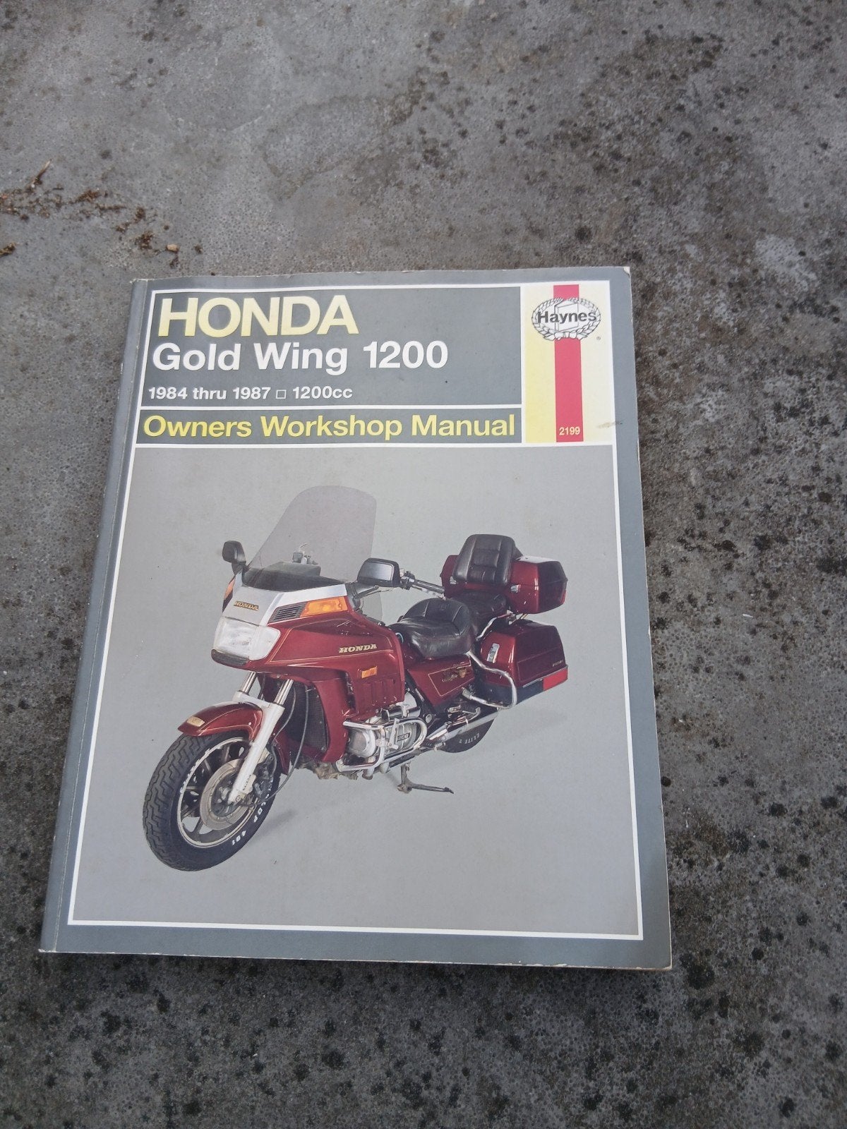werkplaats boek honda gold wing 1200, Ophalen of Verzenden