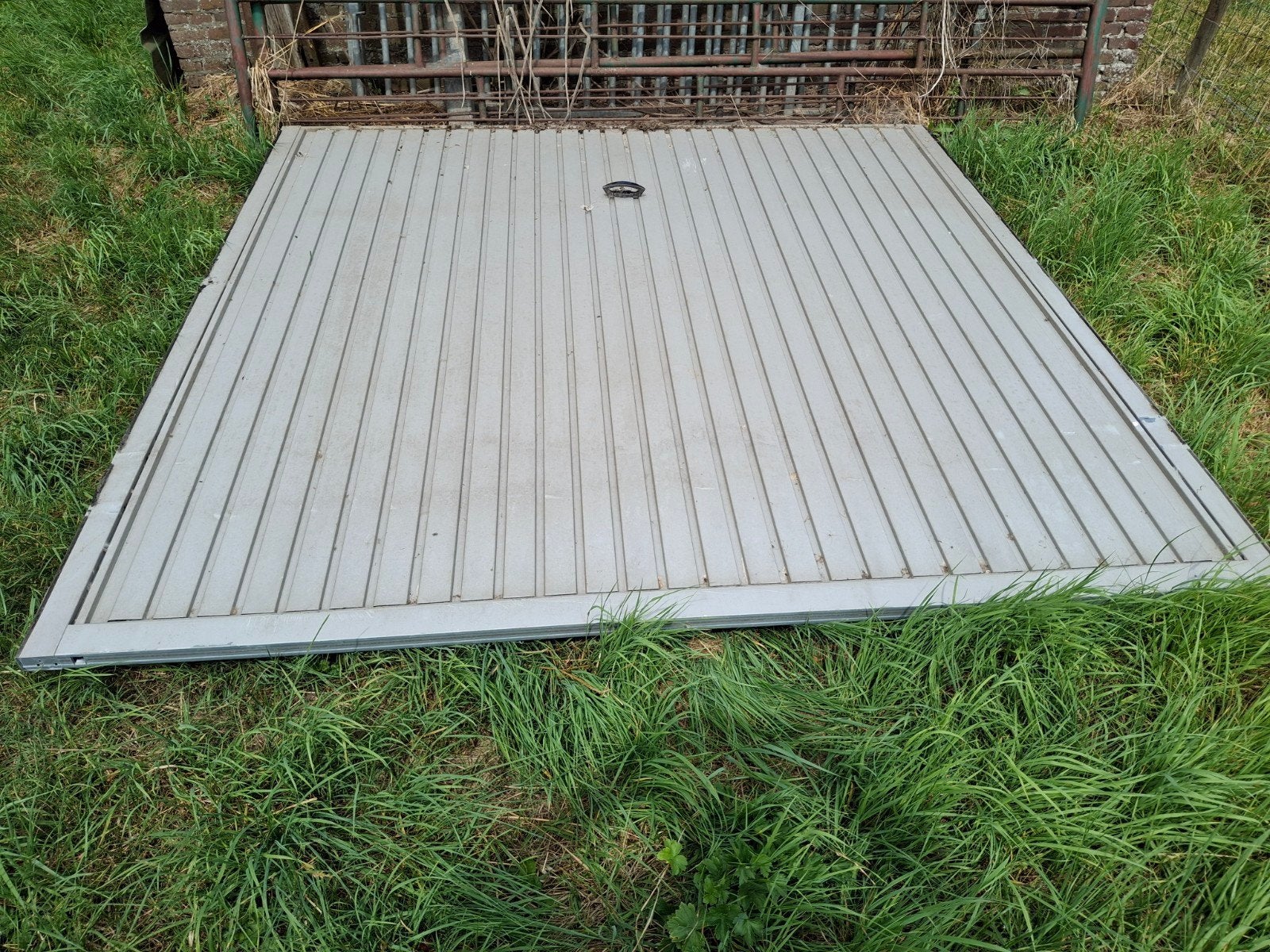 garagedeur, Ophalen, Gebruikt, Garagedeur, 120 cm of meer