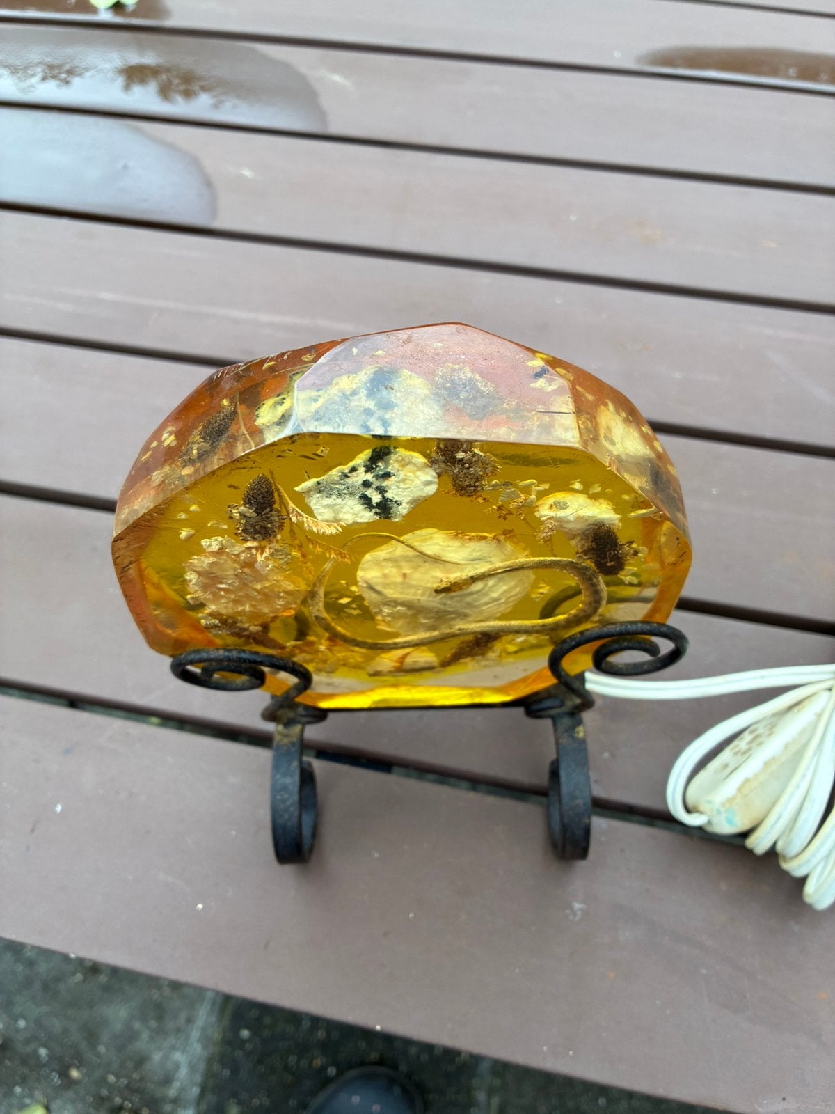 Vintage lamp, Ophalen of Verzenden