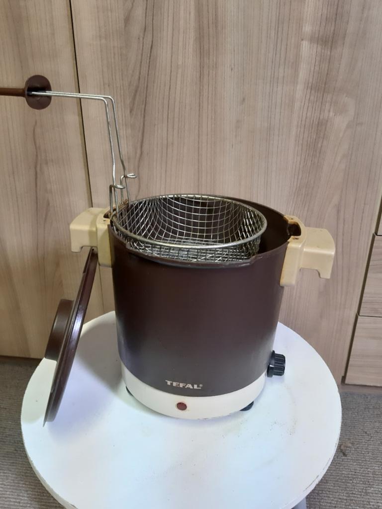 Frituur- Fonduepan, Ophalen, Elektrisch, Fonduepan