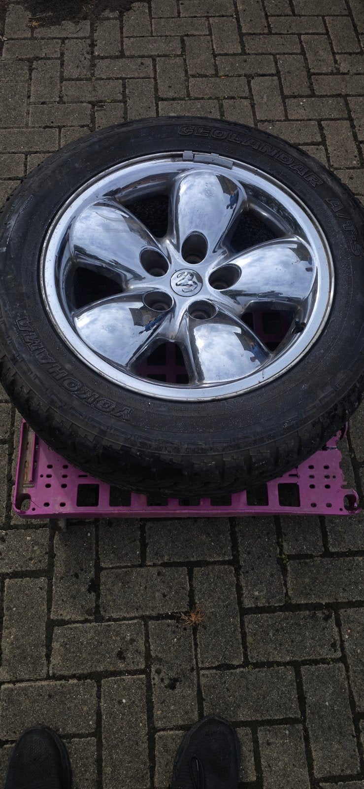 4 x 20 inch velgen met zgan banden Dodge Ram, Ophalen, 20 inch, 275 mm, All Season